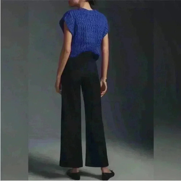 The Colette Cropped Wide-leg Pants Linen edition size 27 - Picture 3 of 6